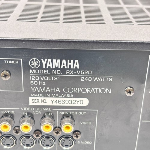 Yamaha Natural Sound AV Receiver RX-V520 | 5.1 Channel Surround No Remote - Picture 11 of 12