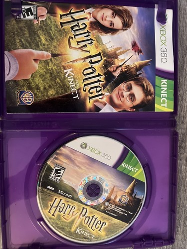 XBox 360 Harry Potter Kinect Video Game Complete W/ Booklet Microsoft - Picture 2 of 4