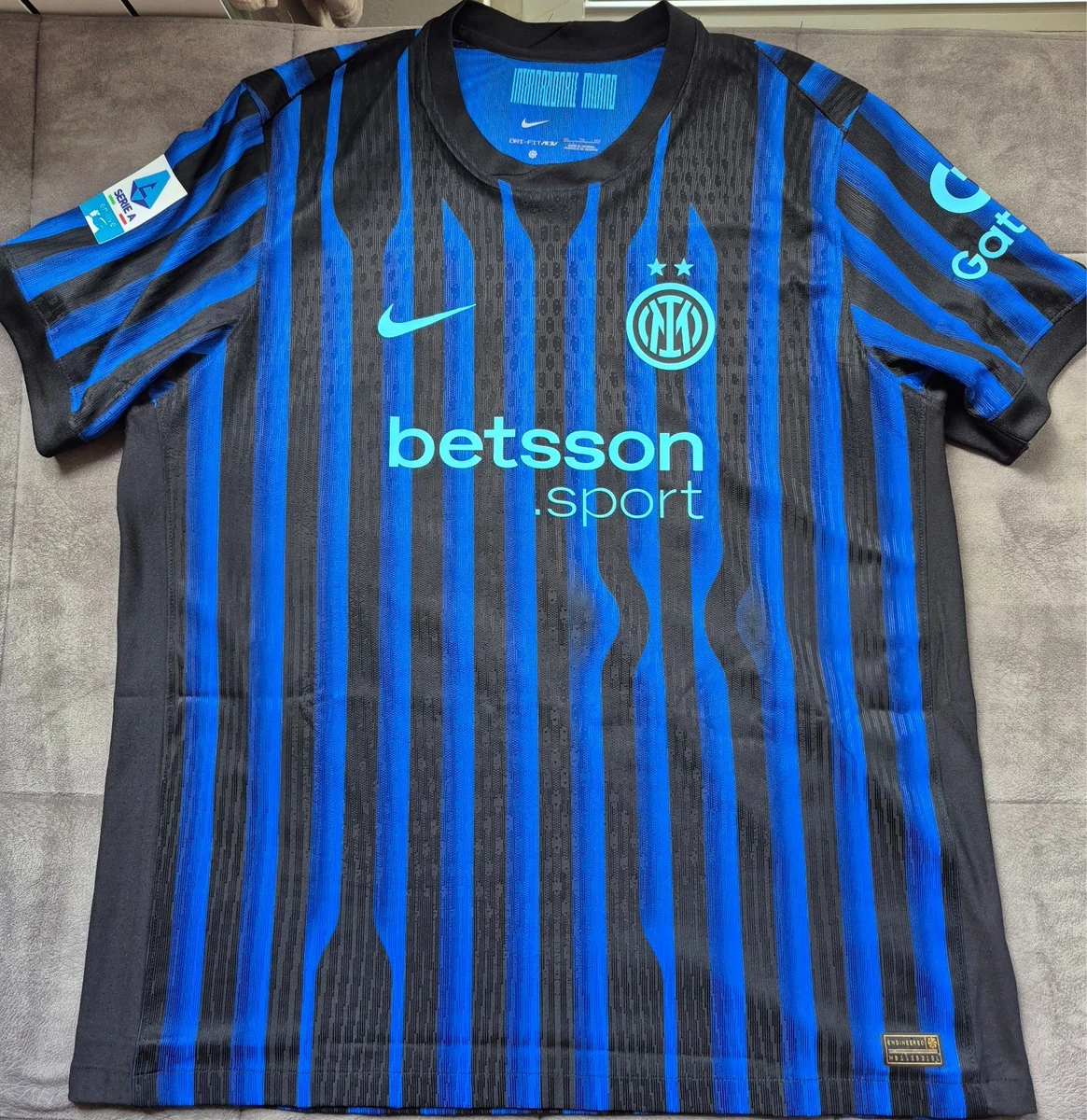 Nike Size 2XL Inter Milan International Club Soccer Fan Apparel