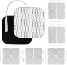 LotFancy TENS Unit Electrode Pads 2”x2”, 20 Pcs Replacement for... 