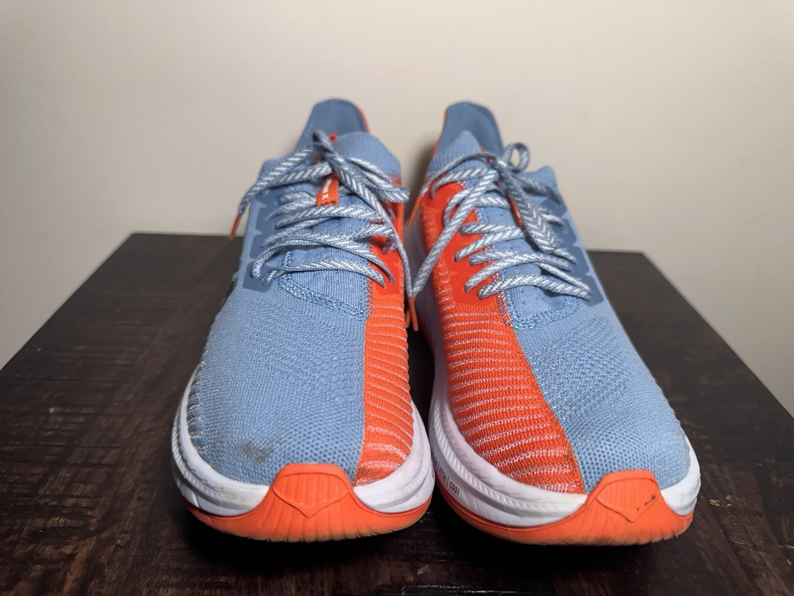 HOKA Carbon X 3 Performance Profly Running Shoe Mountain Puffin Blue Sz 11.5 thumbnail 2