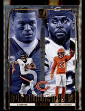2024 Donruss #8 D.J. Moore / Jaylon Johnson Production Line