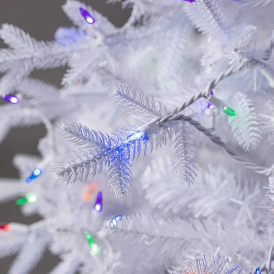 HOLIDAY TIME 300 Multicolor Mini String Lights Indoor Outdoor 62.5 Ft White Wire - Image 4 of 4