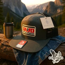 Bud Of California Patch Richardson 168 Trucker New Hat Flat Bill 7 Panel
