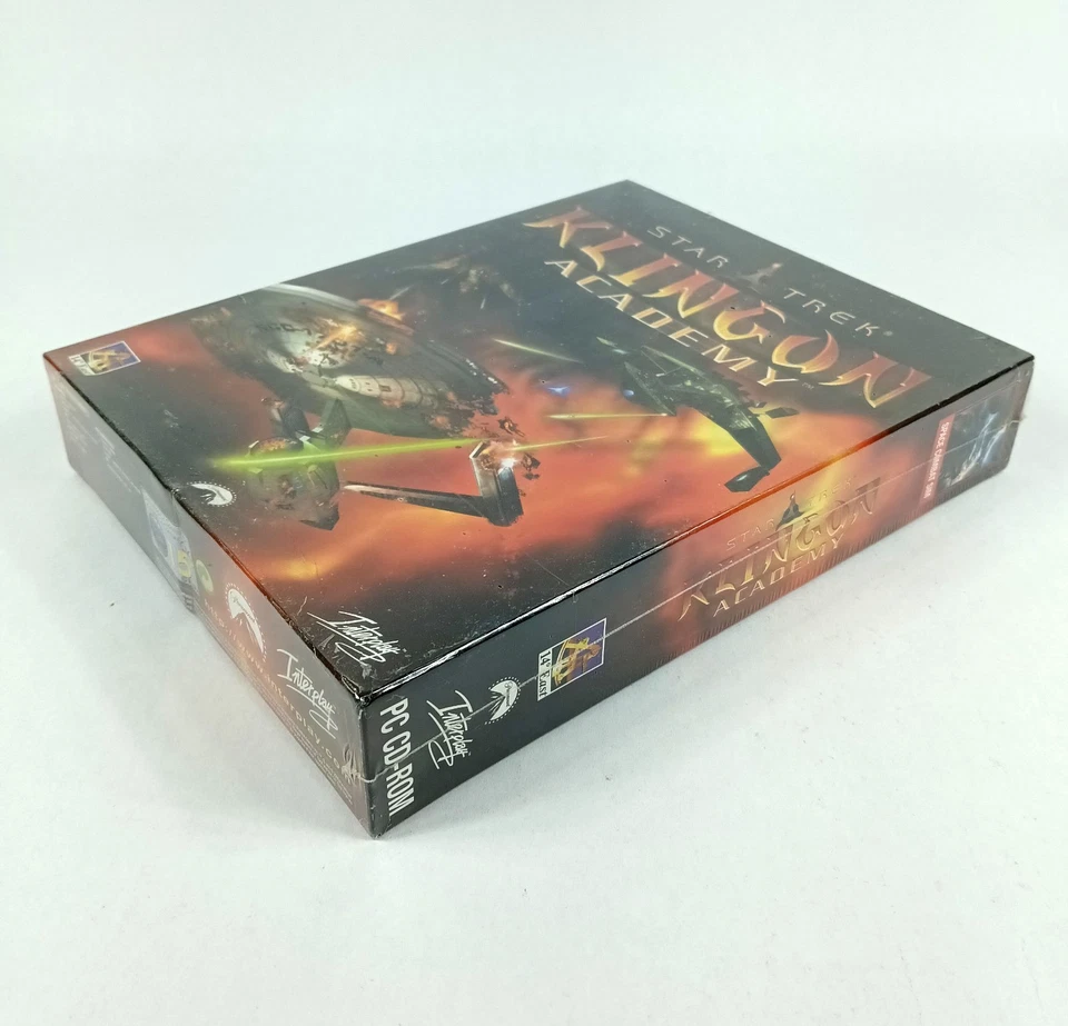 Star Trek: Klingon Academy - PC 2000 Big Clamshell Box Factory Sealed New - Image 2 of 4