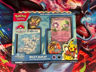 Pokémon 2025 World Championships Deck Flutter Devo Gardevoir - Riley McKay