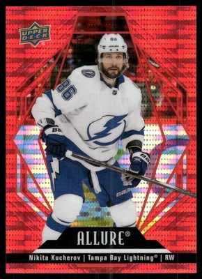 2022-23 Upper Deck Allure Red Rainbow #49 Nikita Kucherov - HKY