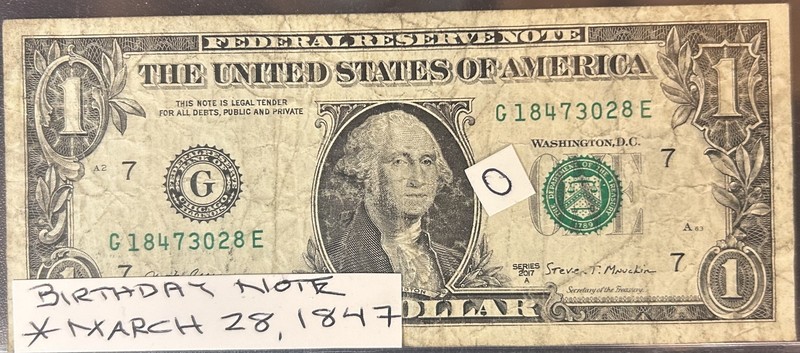 March 28, 1847 (Serial #18473028) - Massachusetts Famine Relief $ to Ireland