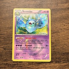 Carta Pokemon Holo Reuniclus 126/124 Dragons Exalted Secret rara