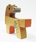 Horse Uma Koma Carved Wood Wooden Japanese Yahata Kobo Folk Art Toy Doll Figure — photo 8