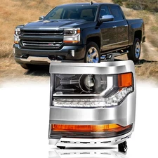 For 2016-2018 Chevy Silverado 1500 HID/Xenon Headlight Driver Left Side 16-19