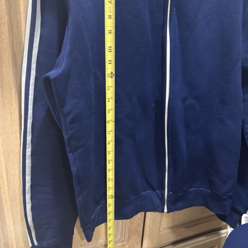 Vintage Adidas Ventex Tracksuit Set Mens Jacket Pants Made in France blue OG - Picture 24 of 24
