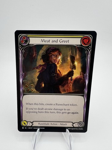Flesh and Blood Rosetta Meat and Greet ROS 147 Yellow Non Holo - Bild 1 von 2