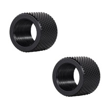 Thread Protector 1/2 x 28 for .22LR .223  5.56 2pack black