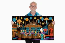 Josh Agle - Shag Art ‘The Devine Drinkery’ 13 Color Serigraph Sold Out Print