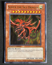 Konami Slifer the Sky Dragon LC01-EN002 Legendary Collection Ultra Rare Holo
