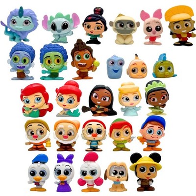 Disney Doorables Lot of 27 Figures Mixed Series - No Duplicates - 6 Ultra Rares
