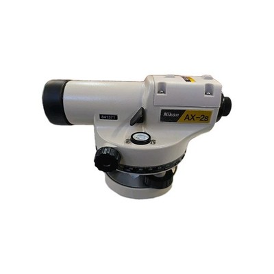 Nikon AX-2S Automatic Level, Circle 360 Degree 20x Telescope 30mm Lens & Case