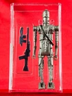VINTAGE STAR WARS AFA 85 IG88 SILVER HOLLOW EYES HK