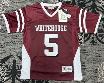 Patrick Mahomes Whitehouse High School Burgundy Football Jersey Size XL