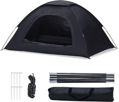 Pop-Up-Zelt wasserdicht, einlagig für den Frühling, Campingzelt für 3 4 Personen