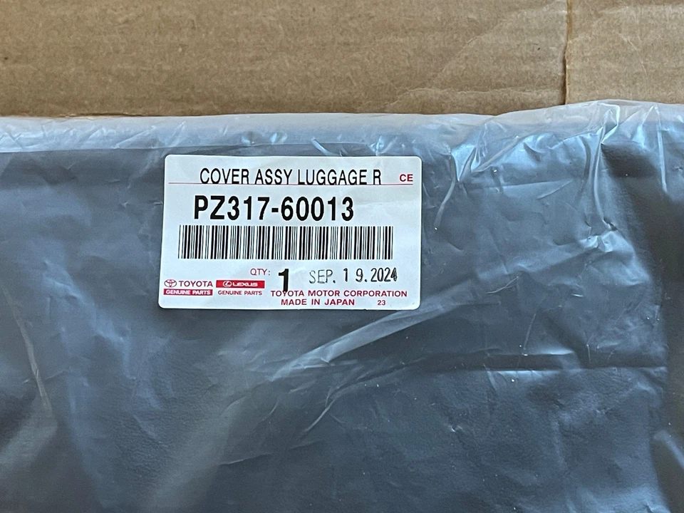 NUEVO 2024-Nuevo TOYOTA Land Cruiser protector de apertura de puerta trasera PZ317-60013 OEM Foto 2 de 4