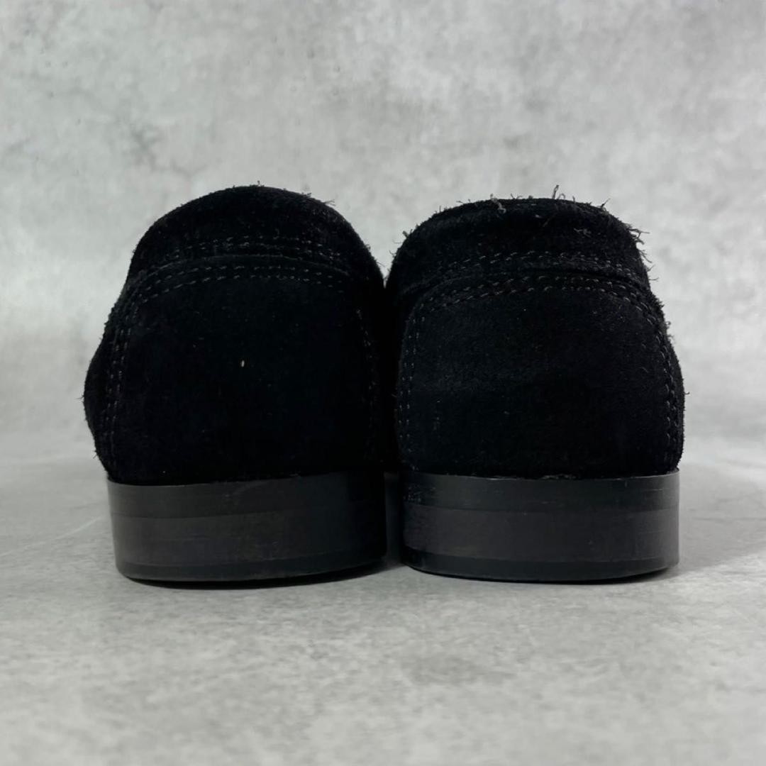 GUCCI Women's Loafers Horsebit Suede Black EU34.5/US4.5 120224c thumbnail 15