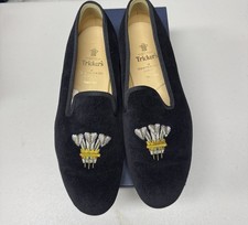 Tricker’s Feathers, Prince Of Wales Black Velvet Size 11