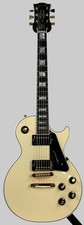 Gibson '70s Les Paul Custom Electric Guitar - Buttercream - Crack In Neck