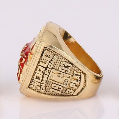 1993 NBA Championship Chicago Bulls Championship Ring,Jordan Men's