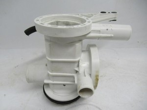Pumpengehäuse Halterung Verschraubung Samsung WD80J6400AW  Teil DC61-02271A 008