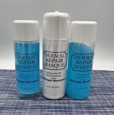 Lot of 3 Biologic Solutions Dermal Repair Masque  - New/Sealed