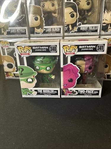 Funko Pop! Heroes Batman Forever - The Riddler & Two Face #340 & #341