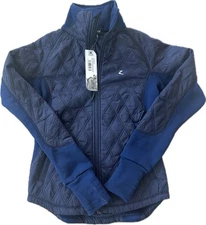 Horze Women’s Lightweight Padded Jacket Dark Navy Size 34 NWT! MSRP $90