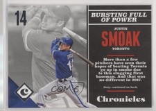 2017 Panini Chronicles Justin Smoak #53 o1u