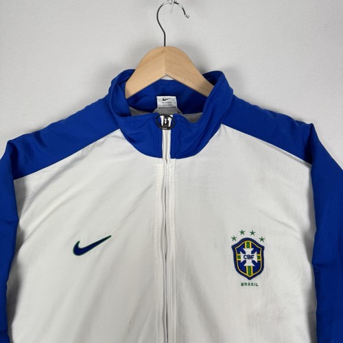 Giacca tuta Nike Brasile 1998/2000 pista uomo taglia XL autentica vintage anni 90 - Foto 2 di 15