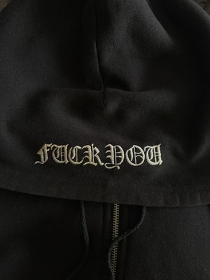 CHROME HEARTS パーカー ヴィンテージ 90s Vintage Chrome Hearts Zip up Hoodie 1/1 Size L-XL 90's Very Rare