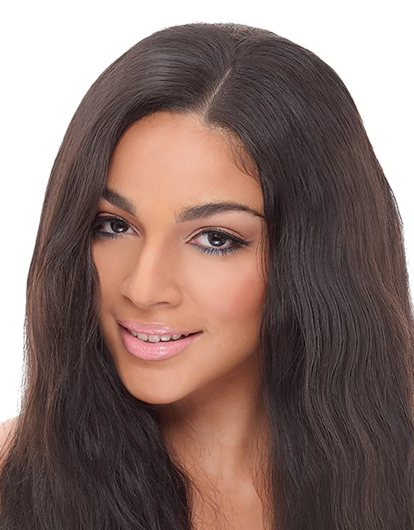 Janet MELT™ 100% Natural Virgen Remy Cabello 2X6 HD Cierre de Encaje RECTO (NATURAL) Foto 4 de 4