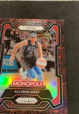 2024 Panini Prizm Monopoly WNBA - Allisha Gray #6 Classic Icons Red Prizm
