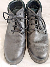 Unstructured By Clarks Leather Suede Boots Size UK10.5 G EU45 Black  Gore Tex