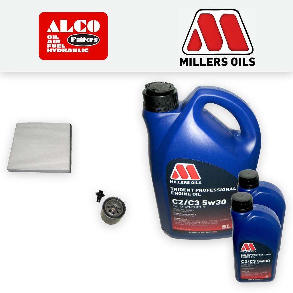 SERVICE KIT for PEUGEOT BOXER 2.2 HDI OIL CABIN FILTERS +C2/C3 OIL (2013-2016)