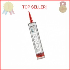 Sashco 13010 10.5oz Sashco Sealants Clear Lexel Adhesive Caulk, 10.5-Ounce