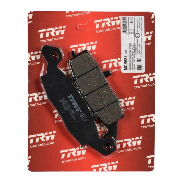 TRW Bremsbelag Organisch (FüR: Kawasaki VN 800 Drifter VN800CE 01-03 Vorne )-image