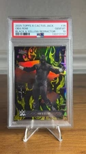 2025 Topps X Cactus Jack #36 Oba Femi Black & Yellow Refractor PSA 10  POP 1