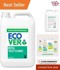 Ecover Pine & Mint Toilet Cleaner 5L - Sparkling Clean, Eco-Friendly Formula 8.64 per litre
