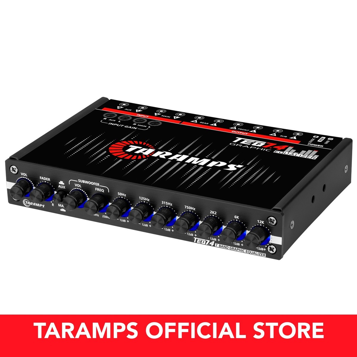 Taramps TEQ 7.4 Stereo 7-Band Graphic Equalizer | eBay