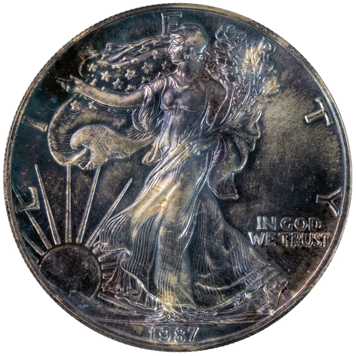 American Eagle Uncertified 1987 Silver Bullion Coins for sale | eBay