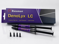 Russman Dental DenoLyx LC Light Cure Radiopaque Calcium Hydroxide Liner 2 x 2gm