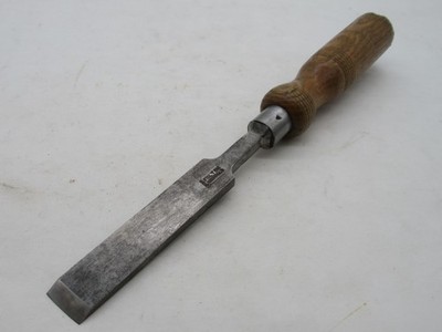 Vintage Fulton Sheffield 3/4'' festerer Holzbeitel nachgeschärft John Kenyon & Co