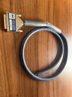 VDC DB25 1 Metre Van Damme 8 Pair Blue Multicore